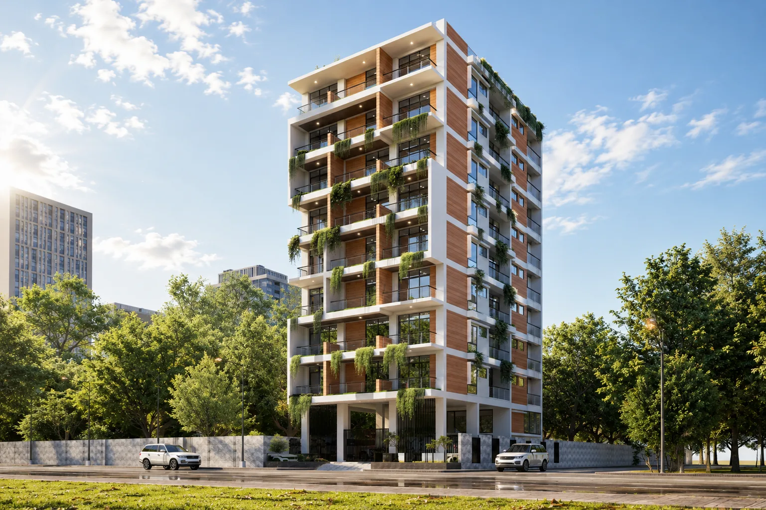 PARADISE Architectural Render