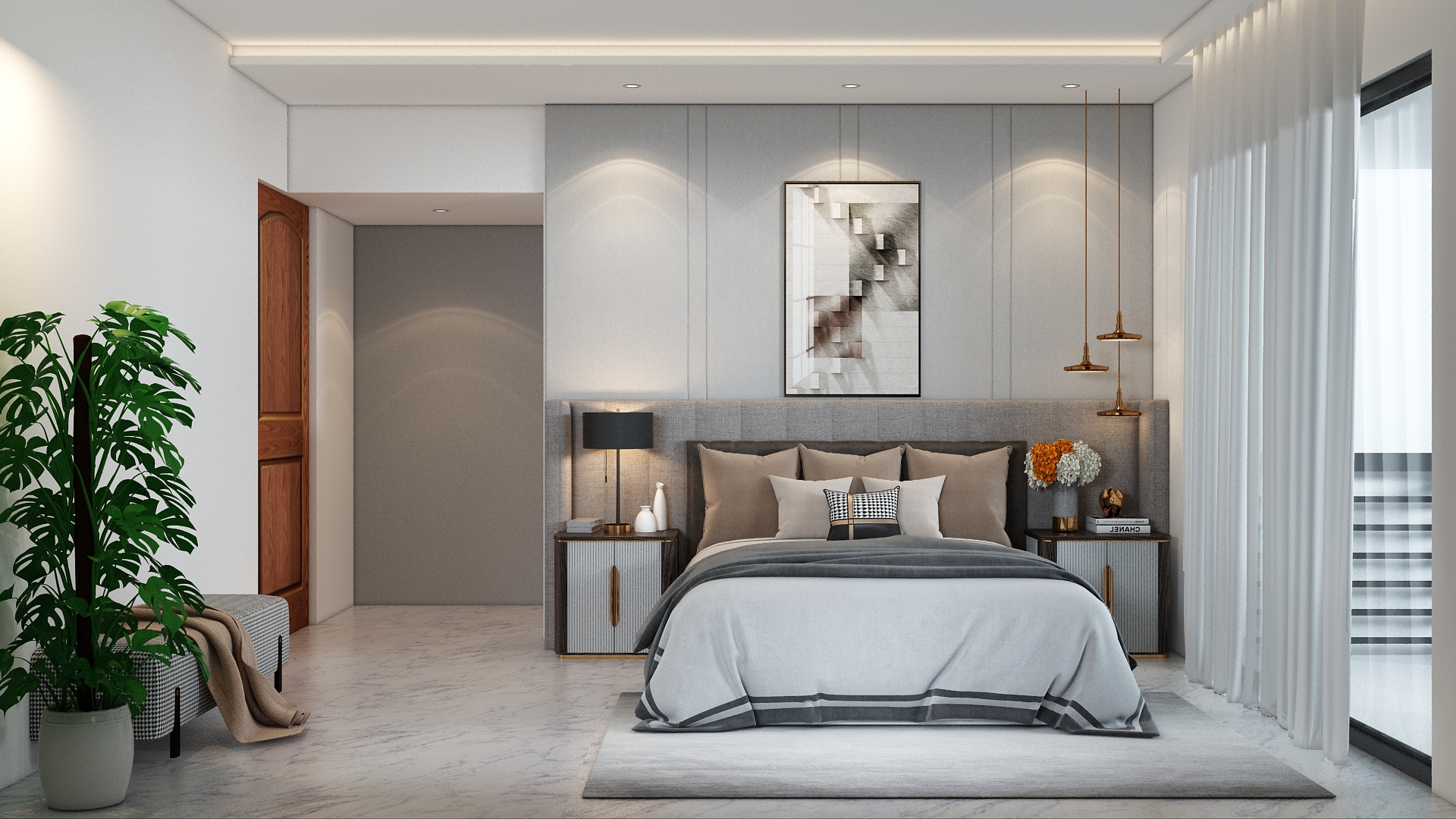 Interior of Residential Flat at Gulshan, Dhaka